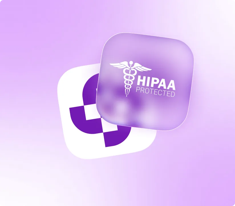 HIPAA protected — your health data is protected